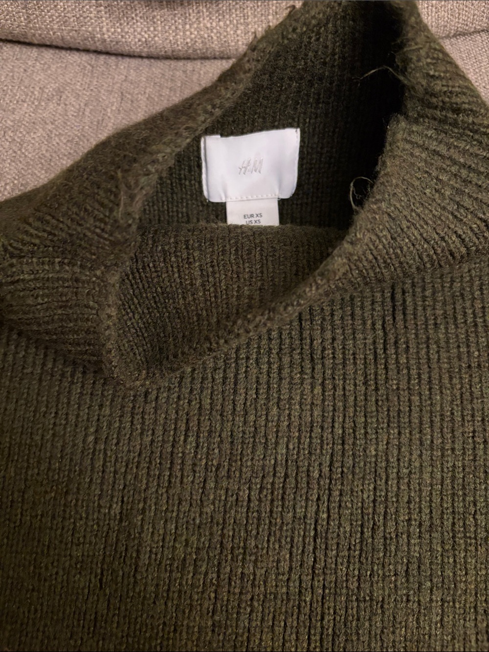 H&M women’s knit mini dress